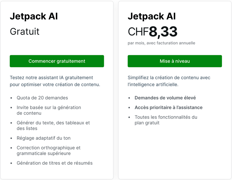 Prix AI Jetpack