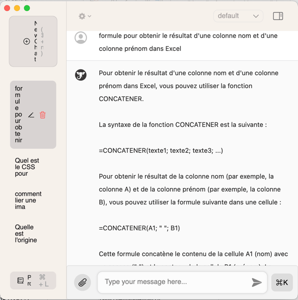 Formule Excel Elephas