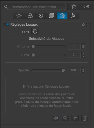 Réglages locaux DxO PhotoLab 6