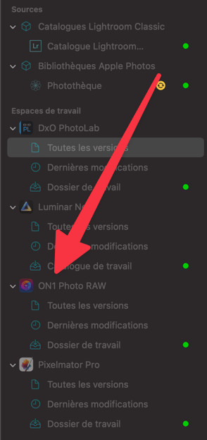 ON1 Photo Raw et Peakto,Peakto et intégration des logiciels