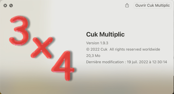 Application Cuk Multiplic version 1.9.3.