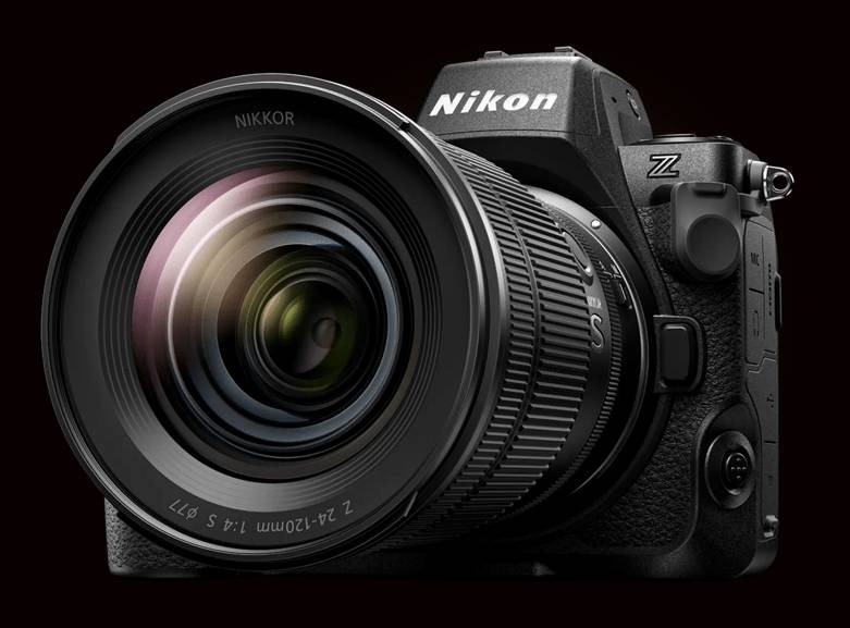 Appareil photo Nikon avec objectif NIKKOR.