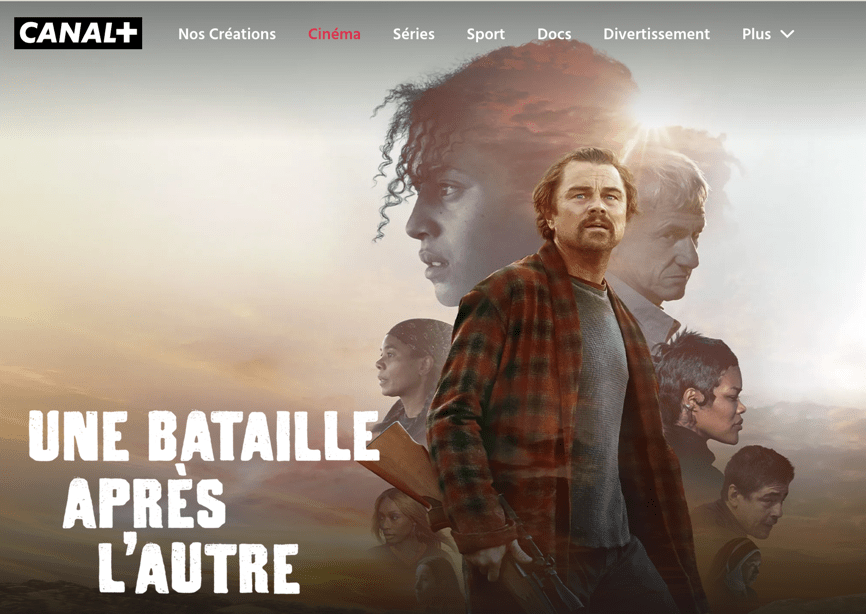 Affiche film Une bataille après l'autre Canal+